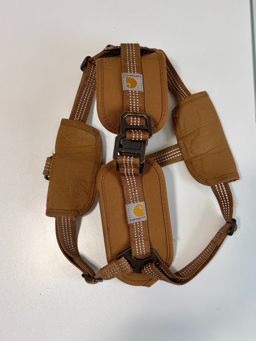 Carhartt Tan/Brown Utility Chest Rig Dog Harness